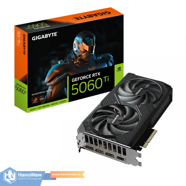 VGA GIGABYTE GeForce RTX 5060 WINDFORCE OC 8G