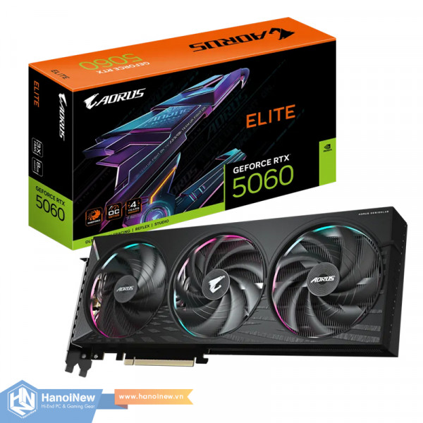 VGA GIGABYTE GeForce RTX 5060 ELITE 8G