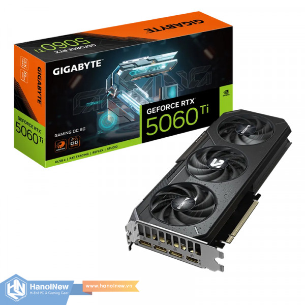 VGA GIGABYTE GeForce RTX 5060 Ti GAMING OC 8G
