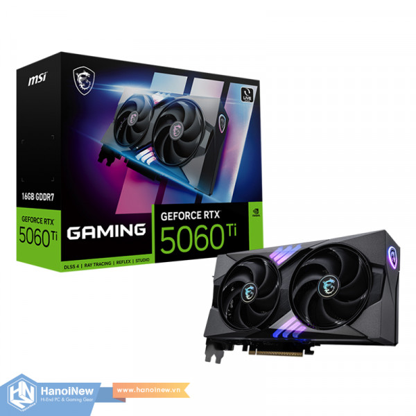 VGA MSI GeForce RTX 5060 Ti 16G GAMING
