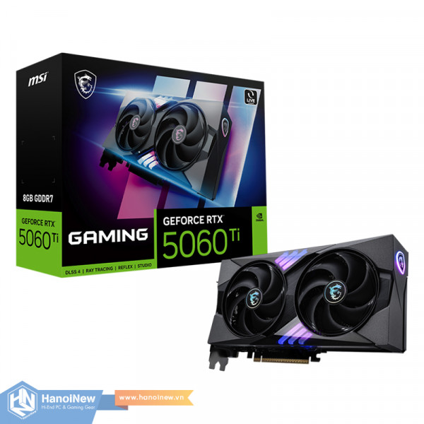 VGA MSI GeForce RTX 5060 Ti 8G GAMING