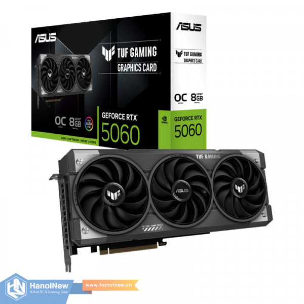 VGA ASUS TUF Gaming GeForce RTX 5060 8GB GDDR7 OC Edition
