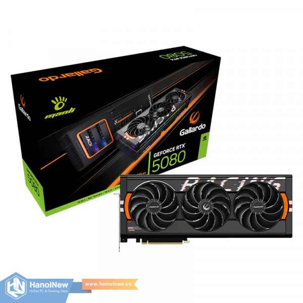 VGA Manli Gallardo GeForce RTX 5080 OC 16GB GDDR7
