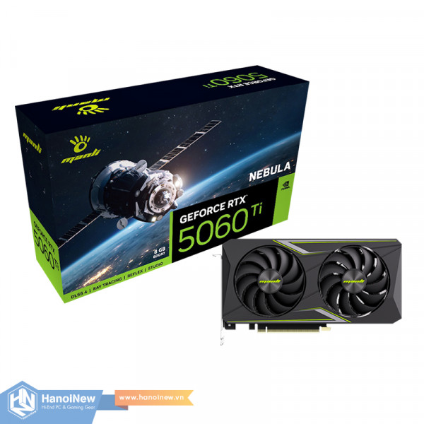 VGA Manli Nebula GeForce RTX 5060 Ti 8GB GDDR7