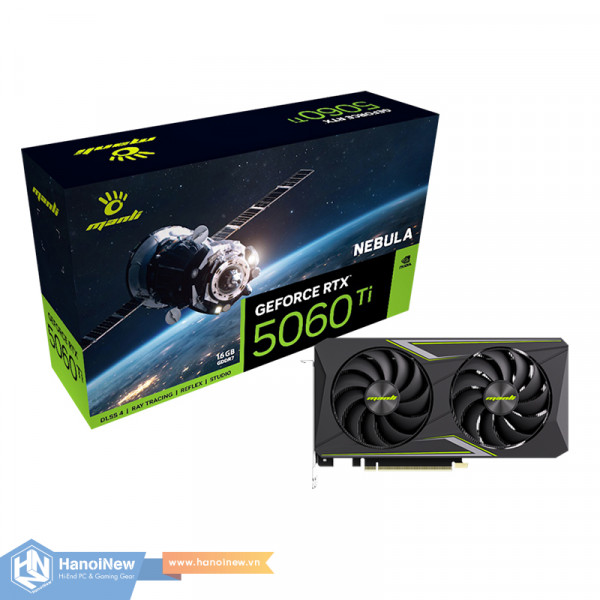 VGA Manli Nebula GeForce RTX 5060 Ti 16GB GDDR7