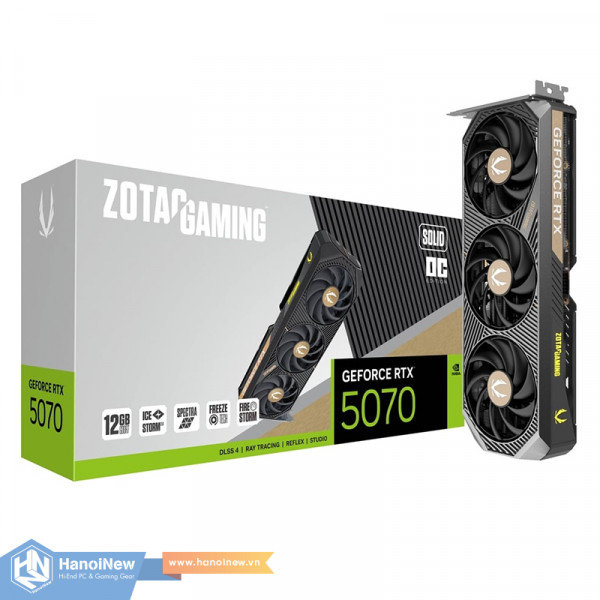 VGA ZOTAC GAMING GeForce RTX 5070 SOLID OC