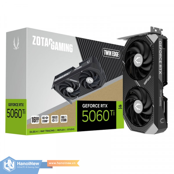 VGA ZOTAC GAMING GeForce RTX 5060 Ti 16GB Twin Edge