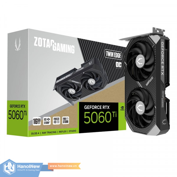 VGA ZOTAC GAMING GeForce RTX 5060 Ti 16GB Twin Edge OC