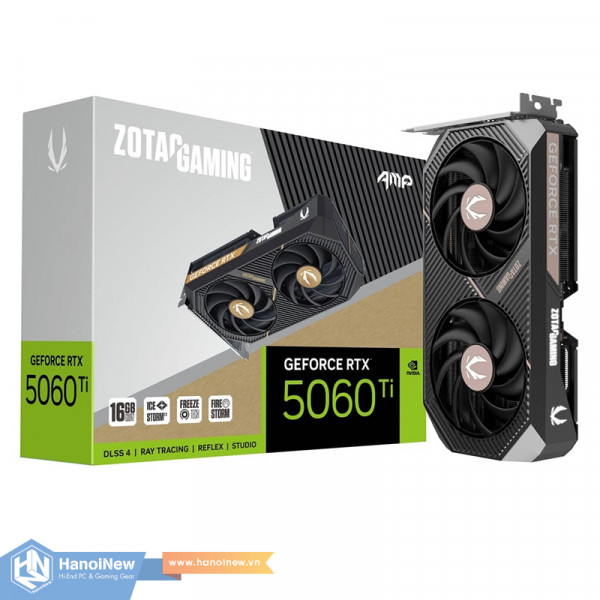 VGA ZOTAC GAMING GeForce RTX 5060 Ti 16GB AMP