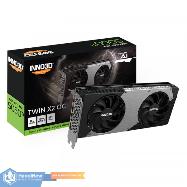 VGA INNO3D GeForce RTX 5060 Ti 8GB TWIN X2 OC