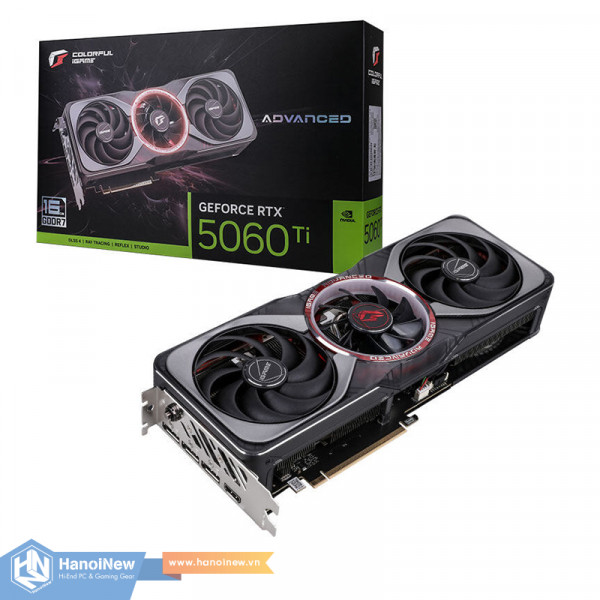 VGA Colorful iGame GeForce RTX 5060 Ti Advanced OC 16GB-V
