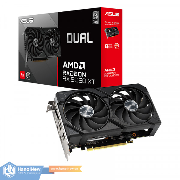 VGA ASUS Dual Radeon RX9060XT 8G GDDR6