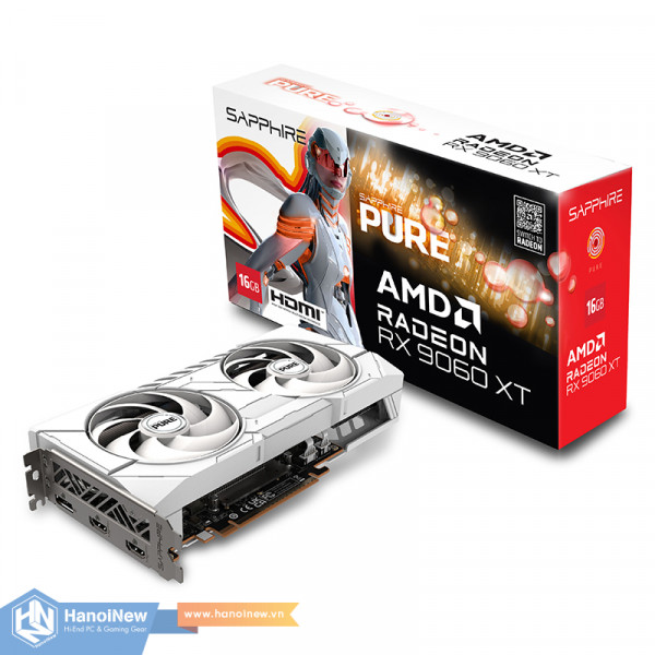 VGA SAPPHIRE PURE Radeon RX 9060 XT 16GB