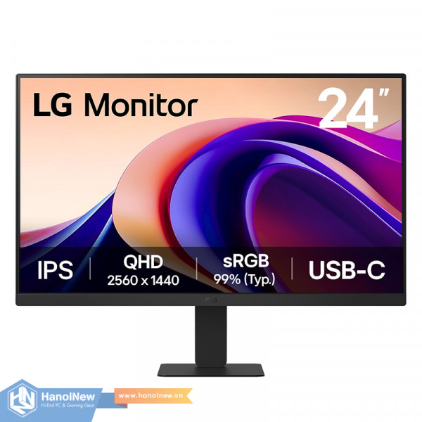 Màn Hình LG 24U631A-B 23.8 inch QHD IPS 100Hz 5ms