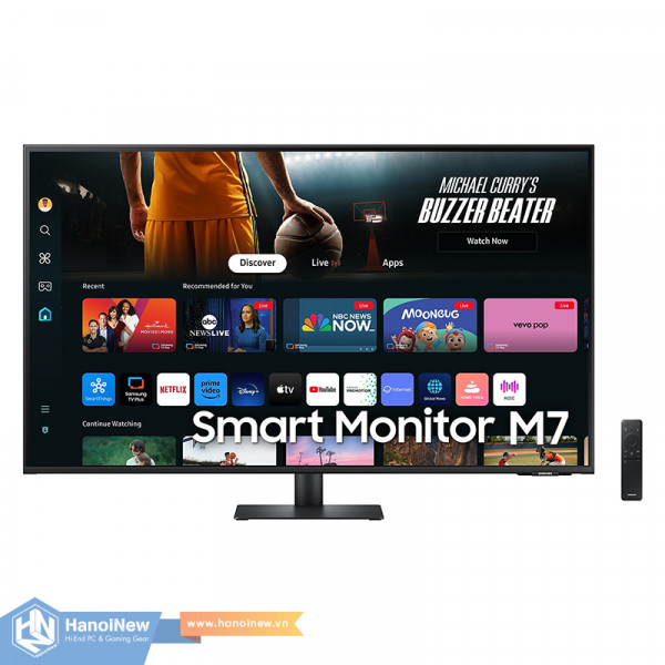 Màn Hình Thông Minh Samsung M7 M70D LS43FM702UEXXV 43 inch UHD VA 60Hz 4ms