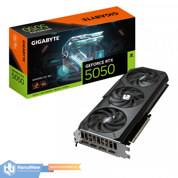 VGA GIGABYTE GeForce RTX 5050 GAMING OC 8G