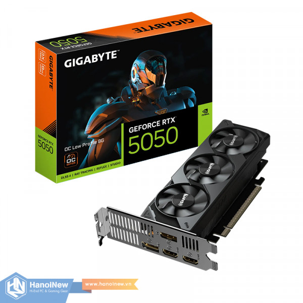 VGA GIGABYTE GeForce RTX 5050 OC Low Profile 8G