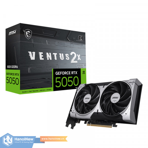 VGA MSI GeForce RTX 5050 8G VENTUS 2X