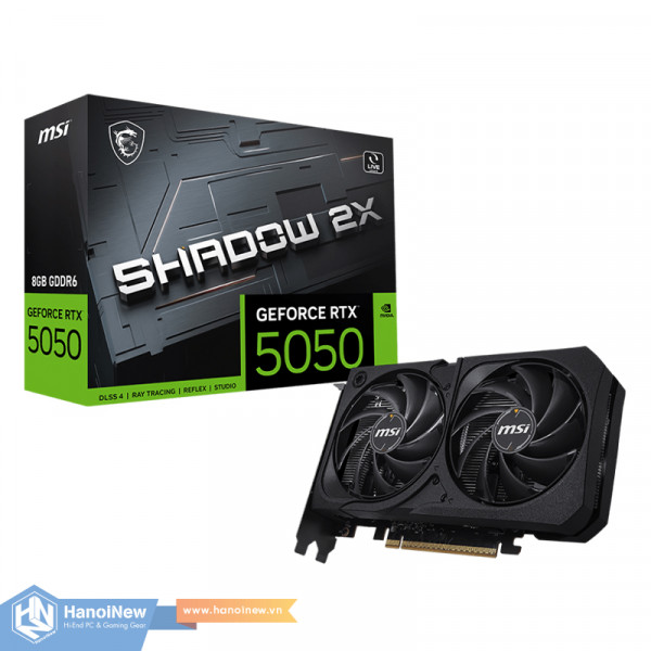 VGA MSI GeForce RTX 5050 8G SHADOW 2X