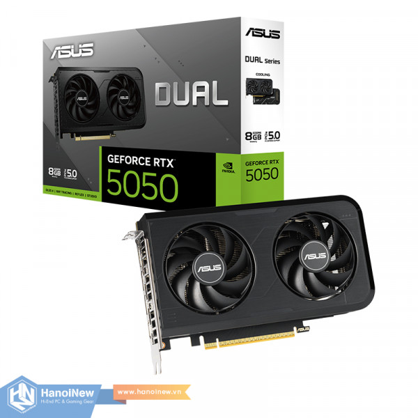 VGA ASUS Dual GeForce RTX 5050 8GB GDDR6