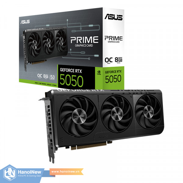 VGA ASUS Prime GeForce RTX 5050 8GB GDDR6 OC Edition