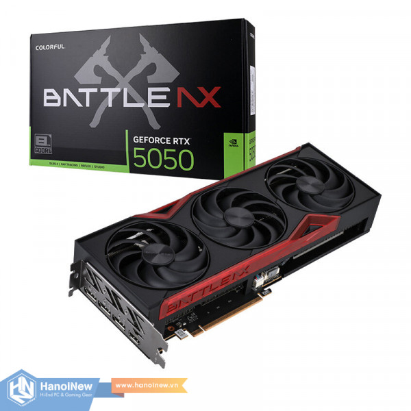 VGA Colorful GeForce RTX 5050 Battle AX 8GB-V