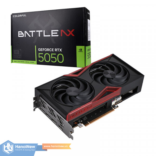 VGA Colorful GeForce RTX 5050 Battle AX DUO 8GB-V
