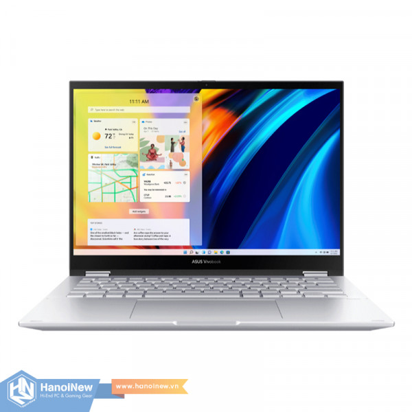 Laptop ASUS Vivobook S 14 Flip TP3402VA-LZ632W (Intel Core i5-13420H | 16GB | 512GB | Intel UHD | 14 inch WUXGA IPS | Win 11 | Bạc)