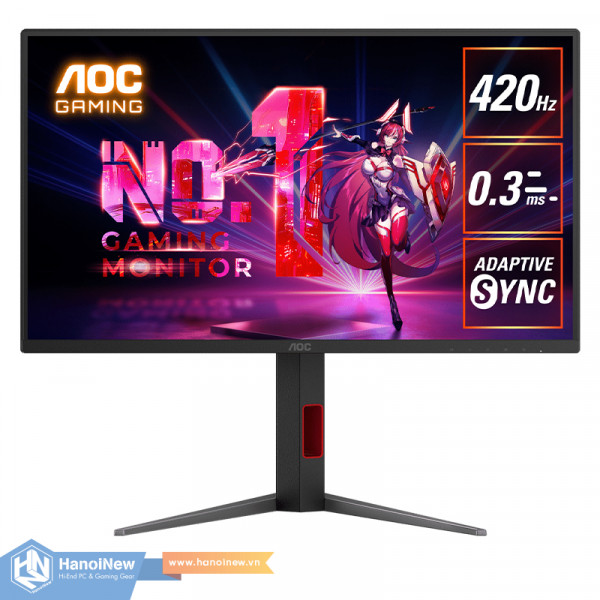 Màn Hình AOC 25G4K 24.5 inch FHD IPS 420Hz 0.3ms
