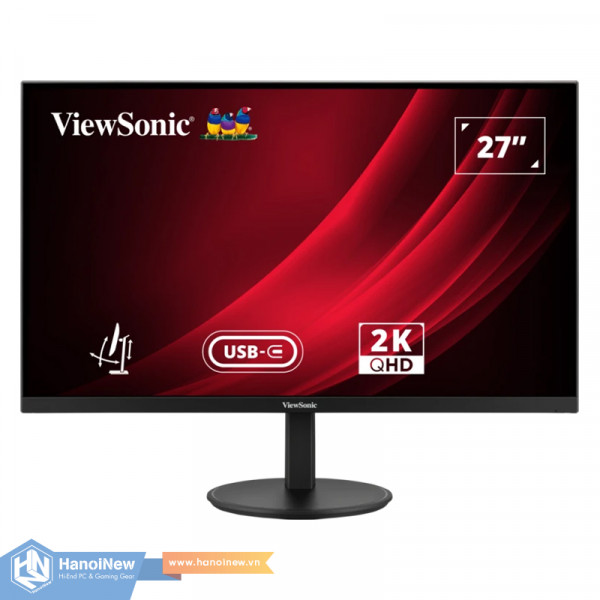 Màn Hình ViewSonic VG2708U-2K 27 inch QHD IPS 75Hz 4ms