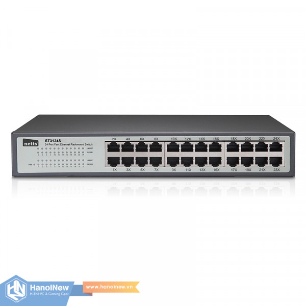 Switch Netis ST3124S 24 Port 10/100M (Vỏ Kim Loại)