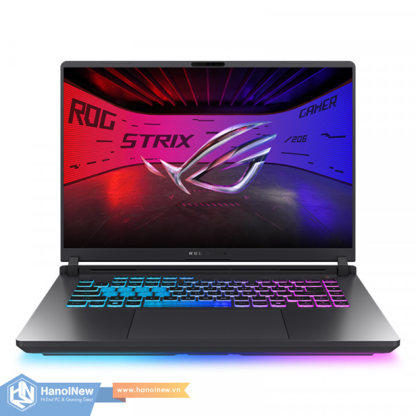 Laptop ASUS ROG Strix G16 G615LW-S5219W (Intel Core Ultra 9 Processor 275HX | RTX 5080 16GB | 16 inch 2.5K IPS 240Hz | 16GB | 1TB | Win 11 | Xám)