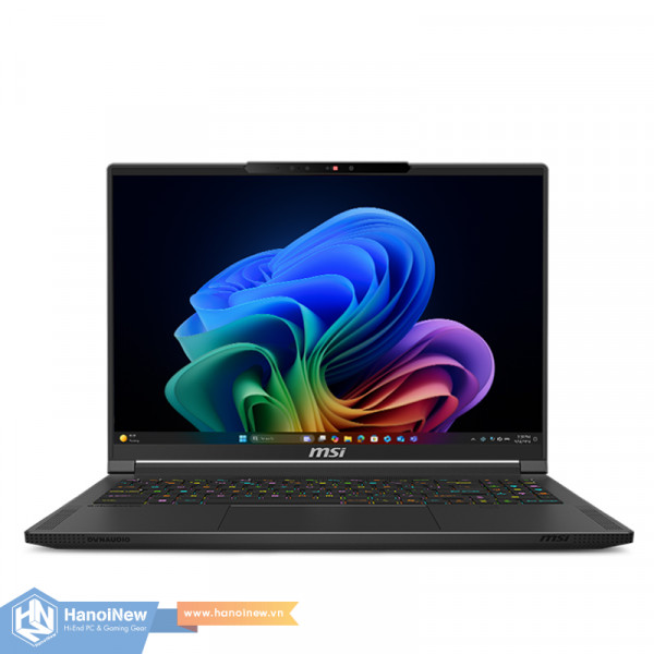 Laptop MSI Stealth A16 AI+ A3XWFG-018VN (AMD Ryzen AI 9 HX 370 | RTX 5060 8GB | 16 inch QHD+ 240Hz | 32GB | 1TB | Win 11 | Đen)