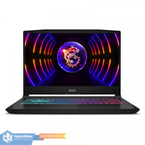 Laptop MSI Katana 15 B13VEK-2415VN (Intel Core i5-13420H | RTX 4050 6GB GDDR6 | 15.6 inch FHD | 8GB | 512GB | Windows 11 Home SEA | Đen)