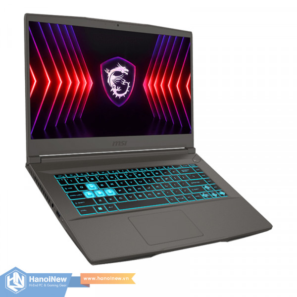 Laptop MSI Thin 15 B13VE 2824VN (Intel Core i5-13420H | 16GB (2x8) | 512GB | RTX 4050 6GB | 15.6 inch FHD 144Hz | Win 11 | Xám)