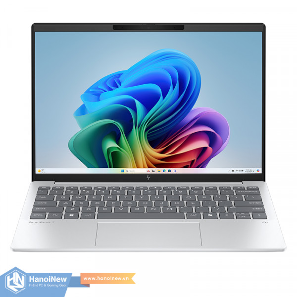 Laptop HP OmniBook 7 Aero 13-bg1083AU BZ7R9PA (AMD Ryzen AI 7 350 | AMD Radeon 860M | 13.3 inch WUXGA IPS | 32GB | 512GB | Win 11 | OfficeHS24 + M365 | Bạc)