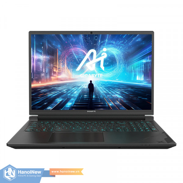 Laptop GIGABYTE G6X 9MG-42VN853SH (Intel Core i7-13650HX | RTX 4050 6GB | 16 inch WUXGA 165Hz | 16GB | 512GB | Win 11 | Xám)