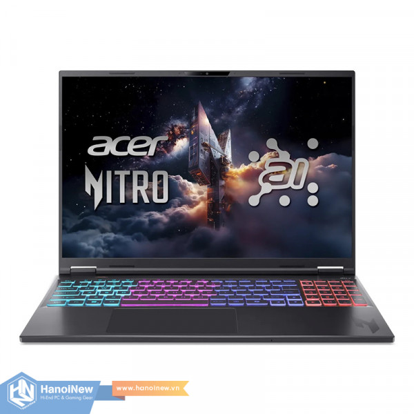 Laptop Acer Gaming Nitro V 16 AI ProPanel ANV16S-61-R0B8 NH.QXQSV.001 (Ryzen AI 5 340 | RTX 5050 | 16