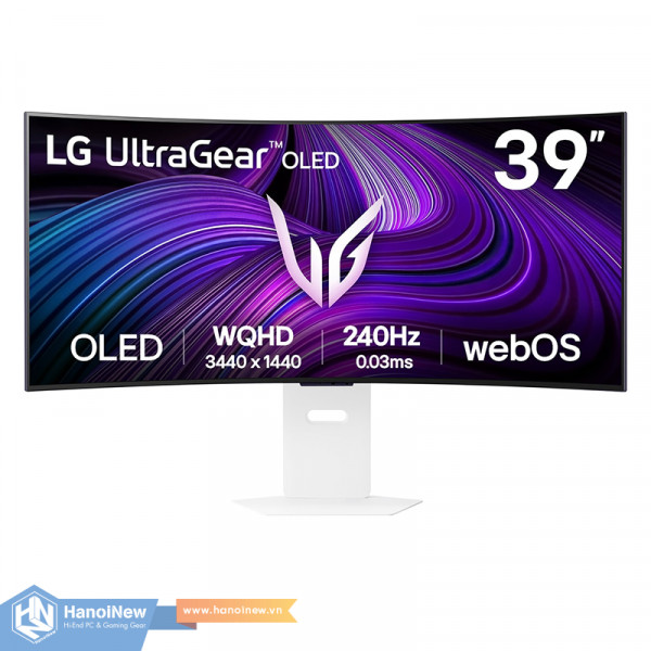 Màn Hình LG UltraGear 39GX90SA-W 39 inch WQHD OLED 240Hz 0.03ms Curved