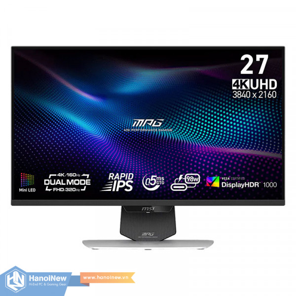 Màn Hình MSI MPG 274URDFW E16M 27 inch UHD IPS 160Hz 0.5ms
