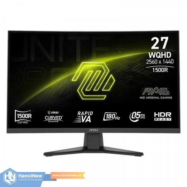 Màn Hình MSI MAG 275CQF E18 27 inch QHD IPS 180Hz 0.5ms