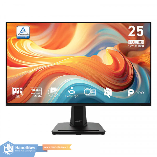 Màn Hình MSI PRO MP251 E14L 24.5 inch FHD IPS 144Hz 1ms