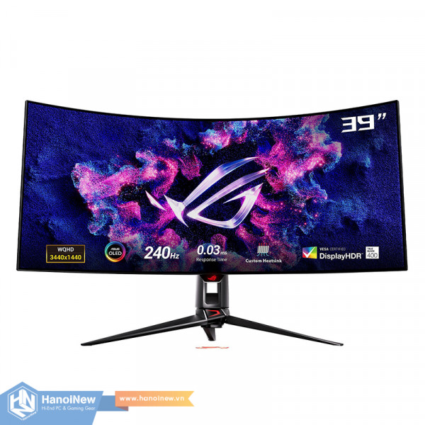 Màn Hình ASUS ROG Swift OLED PG39WCDM 39 inch WQHD OLED 240Hz 0.03ms Curver