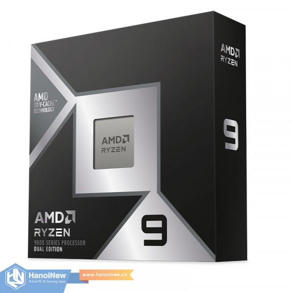 CPU AMD Ryzen 9 9950X3D2 (4.3GHz up to 5.6GHz, 16 Cores 32 Threads, 208MB Cache, Socket AMD AM5)