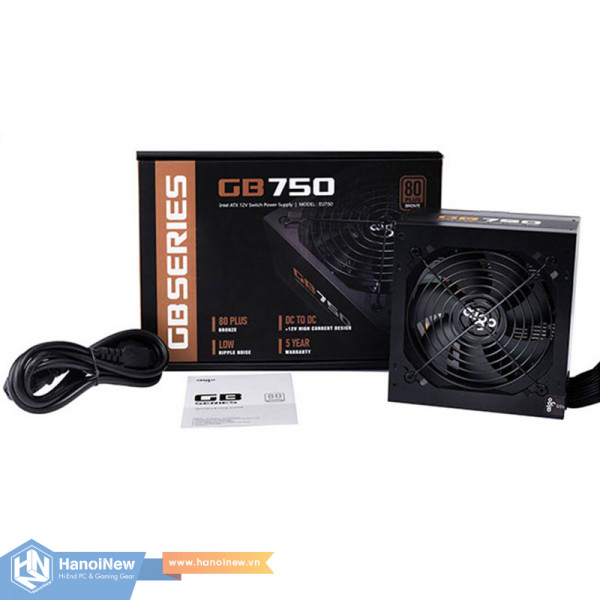 Nguồn AIGO Bronze GB750 750W 80 Plus Bronze