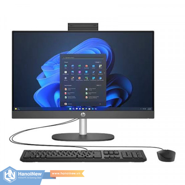 Máy Tính All In One HP AIO ProOne 240 G10 (Intel Core Ultra i7-155U | 16GB | 512GB | 23.8 inch | Win 11 | Đen)