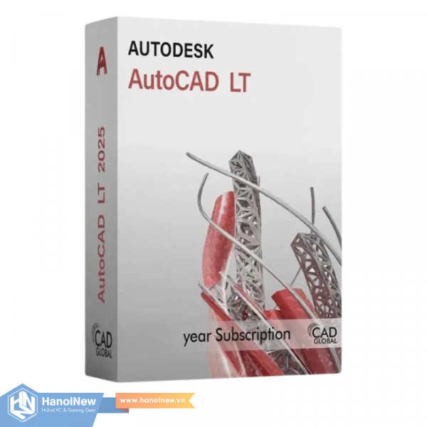 Phần Mềm Autodesk AutoCAD LT Commercial Single-user Annual Subscription Renewal 057I1-006845-L846N