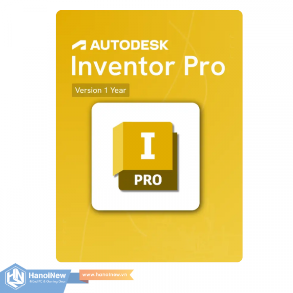 Phần Mềm Autodesk Inventor Professional 2027 Commercial New Singleuser ELD Annual Subscription 797S1-WW3740- L562 12 tháng
