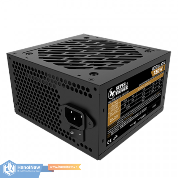 Nguồn Super Flower Zillion 750W 80 Plus Bronze