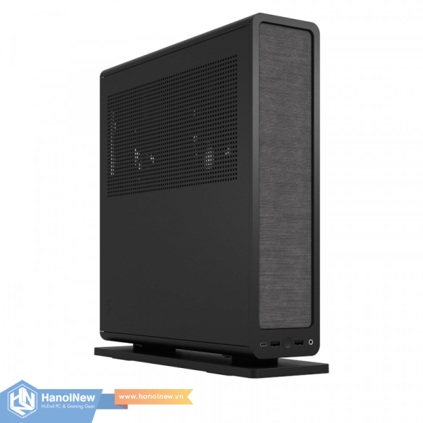 Vỏ Case Fractal Design Ridge Black mITX PCIe 4.0